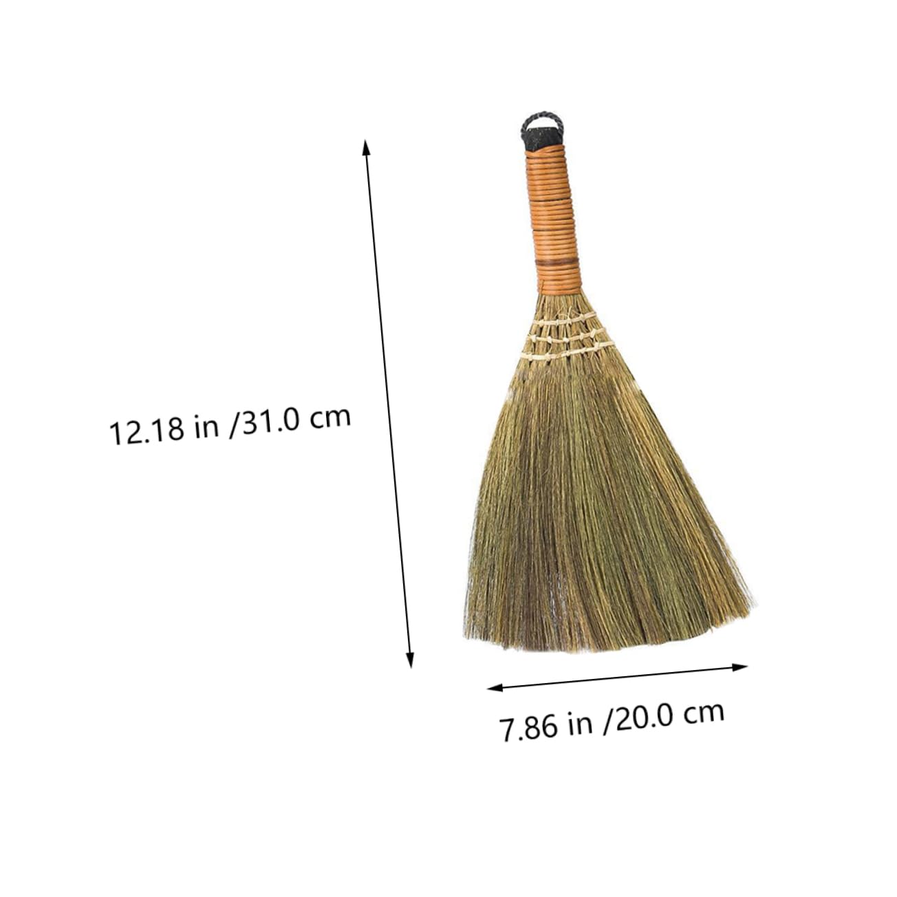 MUCKLILY 2Pcs Small Broom Desk Cleaning Tool for Home Dust Removal Space Saving Design with Bristles for Quick Cleanups and Everyday Use