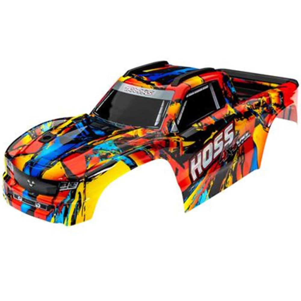 Traxxas 9011R - Hoss 4X4 VXL Body, Solar Flare