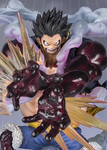 Image of TAMASHII NATIONS - One Piece - Monkey D. Luffy Gear 4 - Leo Bazooka- (Reissue) FiguartsZERO Collectible Figure