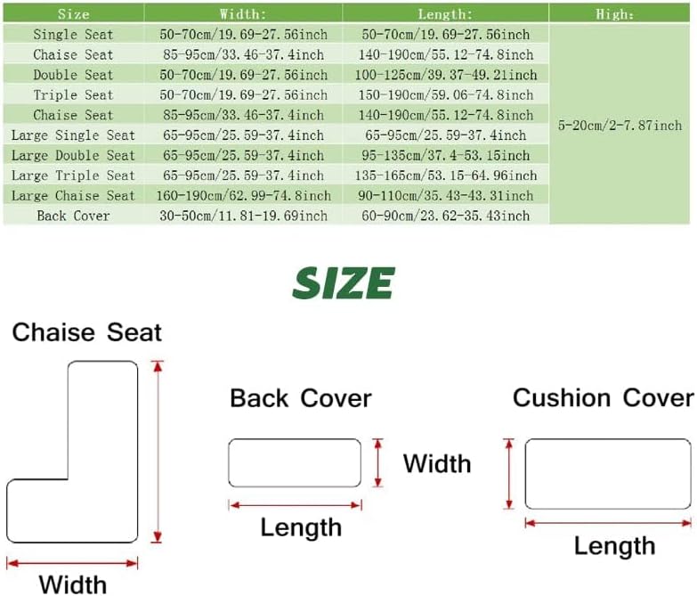 Miniatura 7 de Funda de sofá de terciopelo separada, fundas de sofá para sofá de 2 cojines, súper elásticas, resistentes al desgaste, protector de muebles lavable