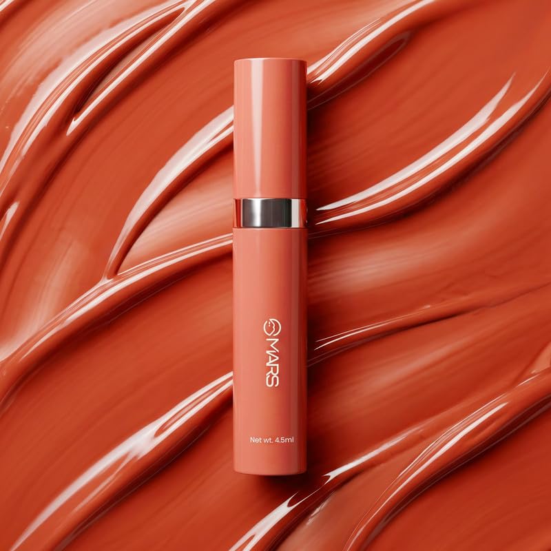 Image of MARS Drip Lip Tint for Women (4.5 ml) (01-Peachy Drip) | Lightweight & Long-Lasting | Comfortable Long Wear | Non-patchy Reapplication |Buildable Color, Glossy Finish (Pack of 2)