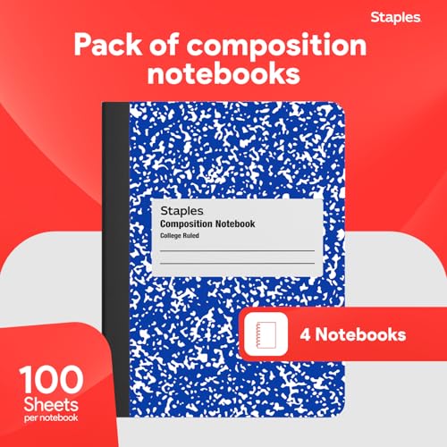 Cahier de composition ligné avec couverture rigide assortie 100 feuilles pack de 4 - 2