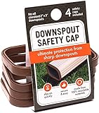 Downspout Safety Cap | Gutter Downspout Protection for Adults, Kids and Pets | Protect from Gutter...