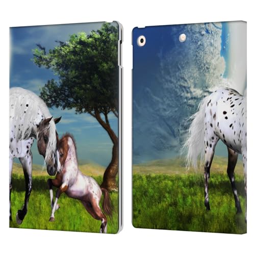 Protection iPad 10.2 cuir pour passionnés d'équitation
