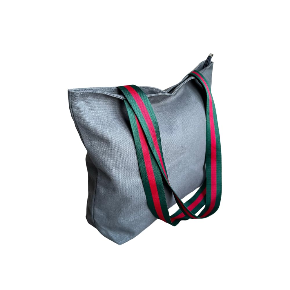 Sac de course zippé en coton durable fini les objets perdus au marché - 6