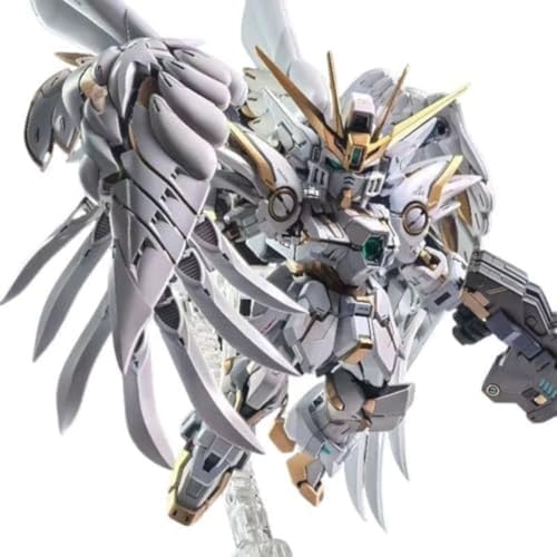 機動戦士ガンダム グッズ 組み立てキット ウイングガンダムスノーホワイト 動 プラモデルストレス解消 ザグ 色分け済みプラモデル 面白いおもちゃ ストレス解消 ハロウィン お土産 収集品 クリスマス 装飾 誕生日プレゼント
