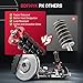 BDFHYK 4PCS Coilovers Compatible with Honda Civic/CRX (ED/EG/EJ/EH/EM/EE) 1989-2000, Adjustable Height Coilovers Suspension Kit Lowering Kit Compatible with Acura Integra 1994-2001