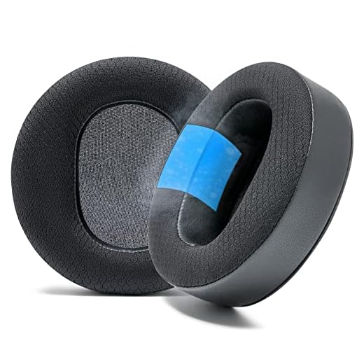 WC Freeze Maxwell – Kühlende Gel-Ohrpolster für Audeze Maxwell-Kopfhörer von Wicked Cushions – Erhöhen Sie Komfort, Haltbarkeit, Dicke und Schallisolierung für epische Gaming-Sessions | Black