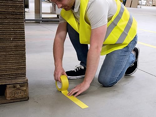 Ruban de marquage jaune Duraline Basic Durable 50mm x 33m