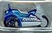 Matchbox 2002-59/75 Rescue Rookies Police Motorcycle 50 Years 1:64 Scale