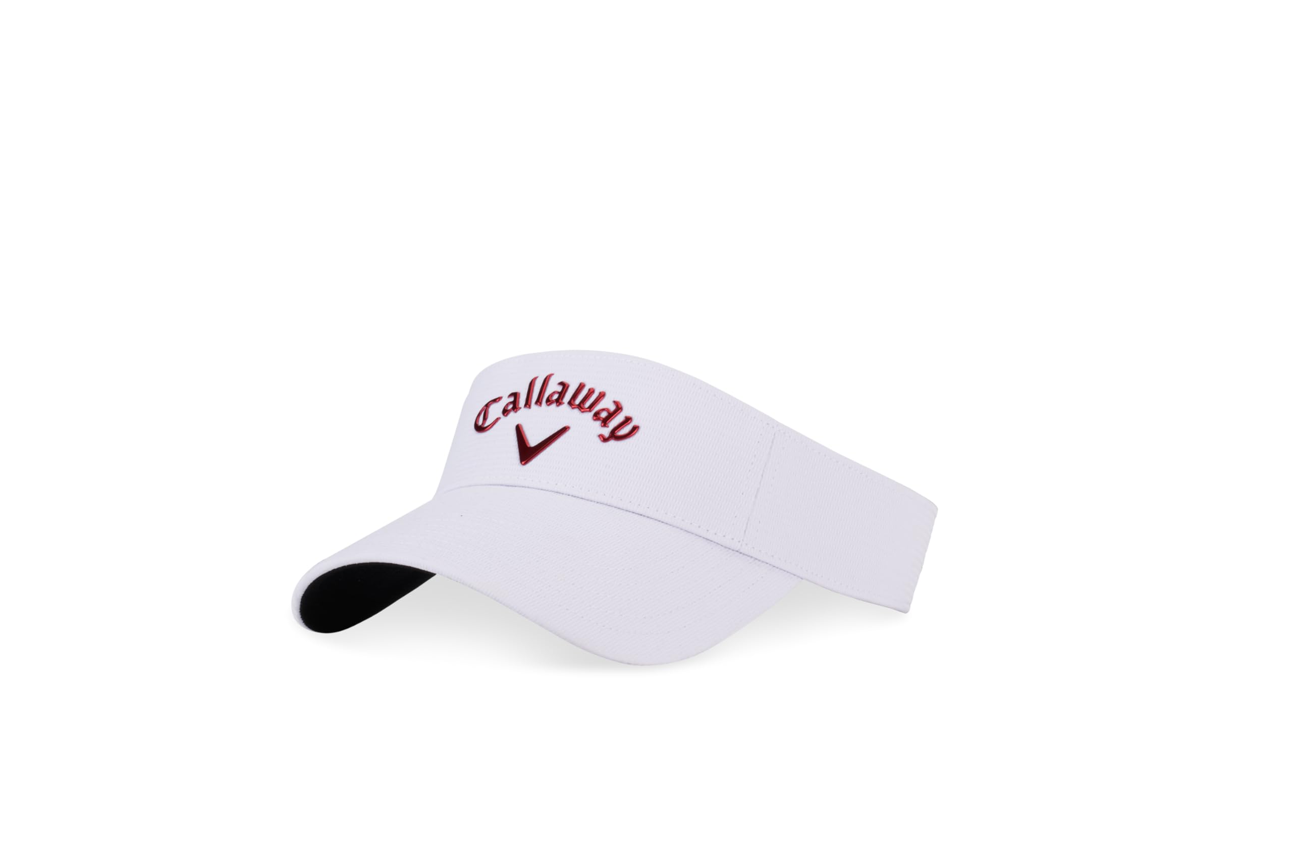Callaway Golf Liquid Metal Visor, White/Cardinal