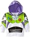 Disney Little Boys' Toddler Buzz Lightyear Hoody Toddler, White, 3T