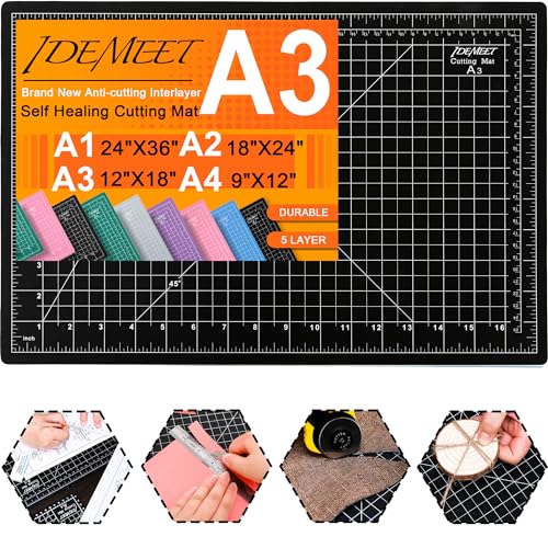 Density-upgraded 18'x12' Self Healing Cutting Mat,...