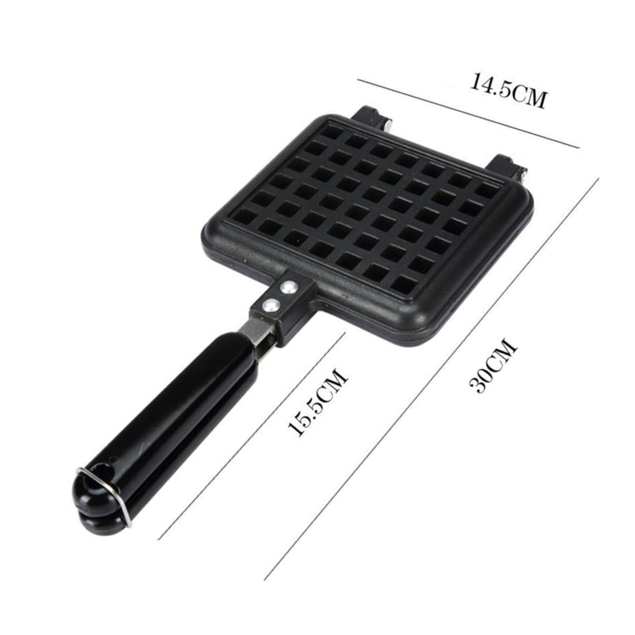 Stampo Nero Lega Alluminio di Antiaderente in Waffle