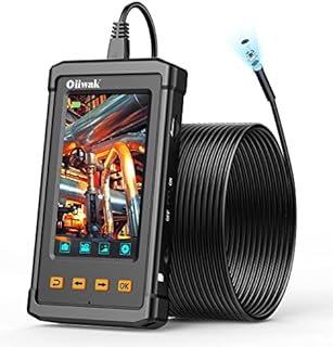 Oiiwak 50FT Sewer Camera, Upgraded 1080P Borescope Inspection Camera with 4.3