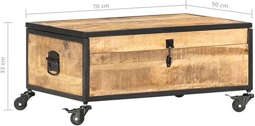 Miniatura 2 de Mesa auxiliar, mesa de centro de almacenamiento elevado, mesa de centro desplegable adecuada para sala de estar, balcón, oficina, sala familiar, al