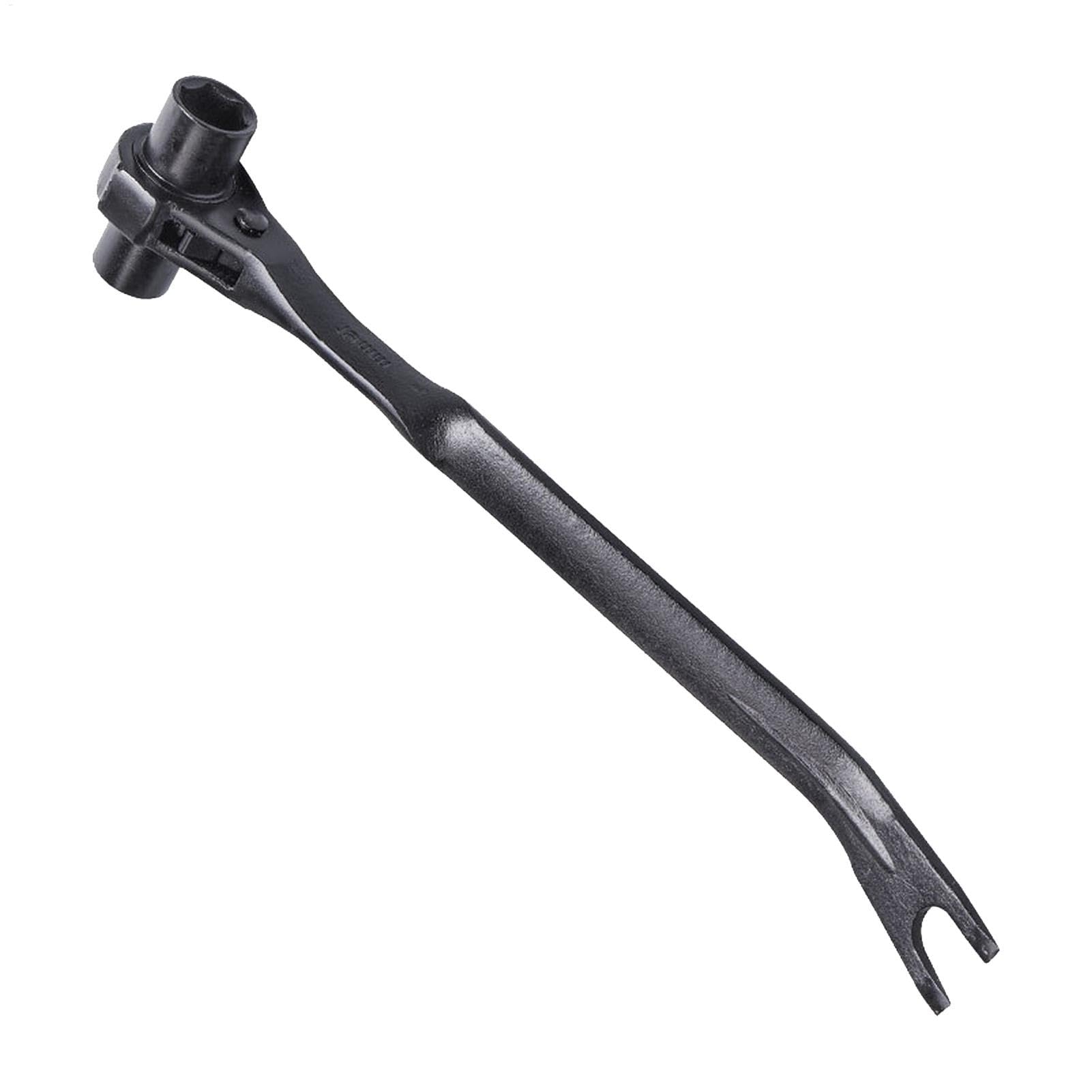 Outil de levage robuste avec clé à cliquet pour extraction de clous à expansion