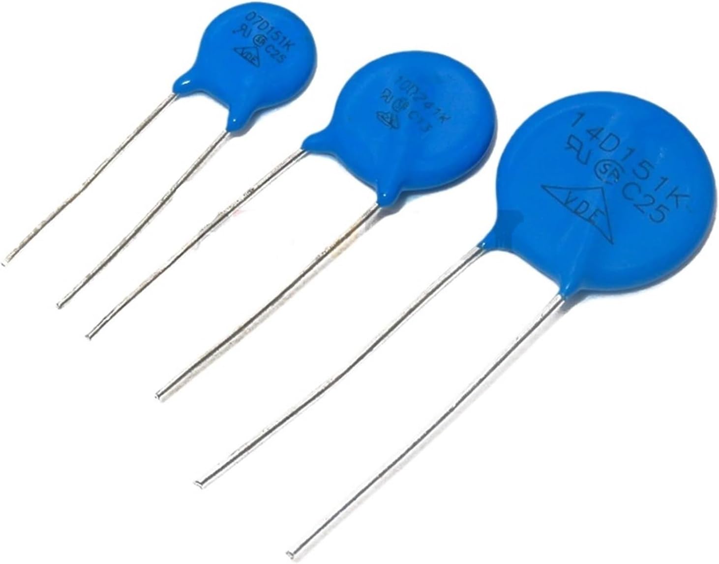 10 Piece varistor varistor Series 7D 10D 14D 7D180K 7D220K 10D270K 10D330K 14D471K 14D220K 7D431K 10D621K 10D561K Resistor (Size : 10D270K)