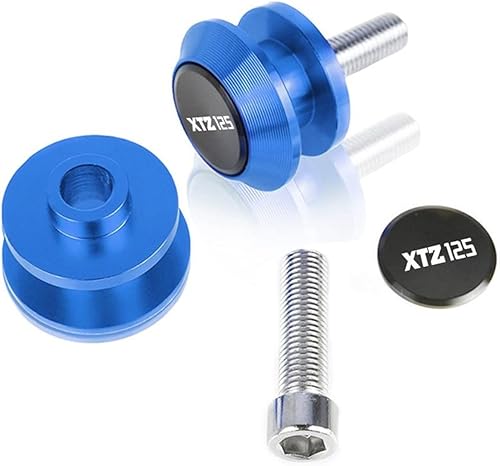 Miniatura 4 de WAGLOS Motorcycle Swingarm Spools 6MM Stand Screw Slider for Yamaha XTZ125 XT Z125 XT-Z125 2003 2004 2005 2006 2007 2008 2009 2010-2016 Anti-Fall