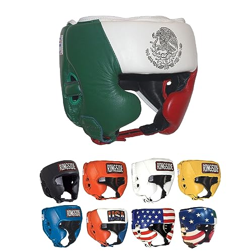 Image of Ringside Competition Boxing Muay Thai MMA Sparring Head Protection Headgear with Cheeks