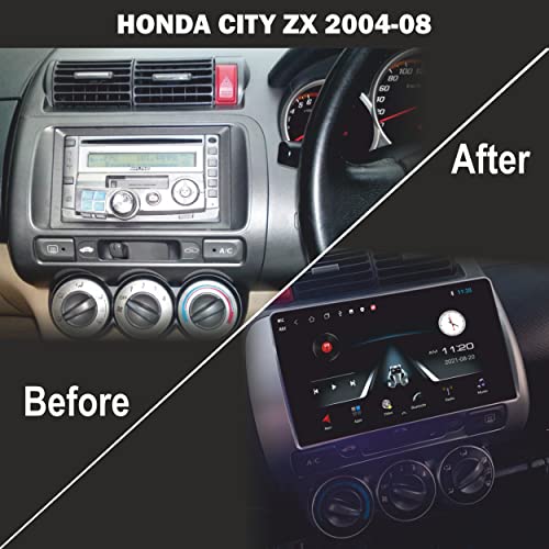 Image of 9 inch Android Car Stereo for Honda City ZX | 2GB RAM 32GB ROM | Full HD Touchscreen | WiFi GPS Bluetooth | Steering Wheel Control | Coupler Fit | Reverse Parking Camera | 1-Year Warranty