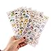 Hosaire 6 Fiches Autocollant Stickers Adhésif Mignon Vacances Petite Otarie Kawaii Cartoon Stickers Adhésif Décoration de DIY Calendrier Album Scrapbooking