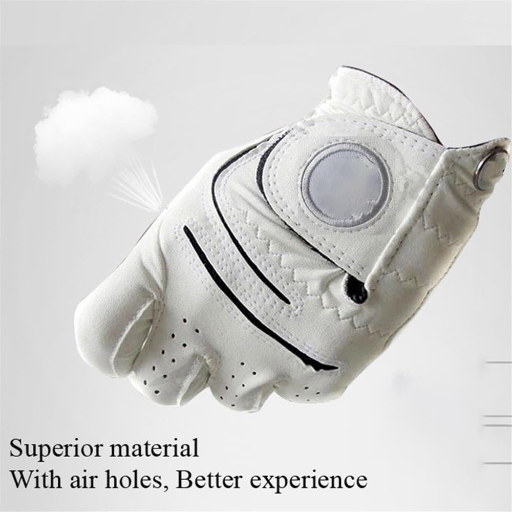 Guante de golf para hombre, para diestros, resistente a la lluvia, cómodo, antideslizante, 1 unidad, diseño duradero para deportes al aire libre y condiciones húmedas