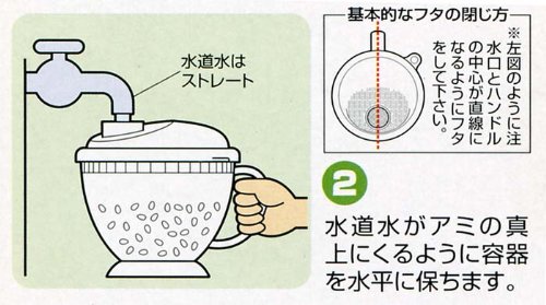 Amazon｜石丸合成樹脂 米こさん【手を水につけずに米研ぎができる 