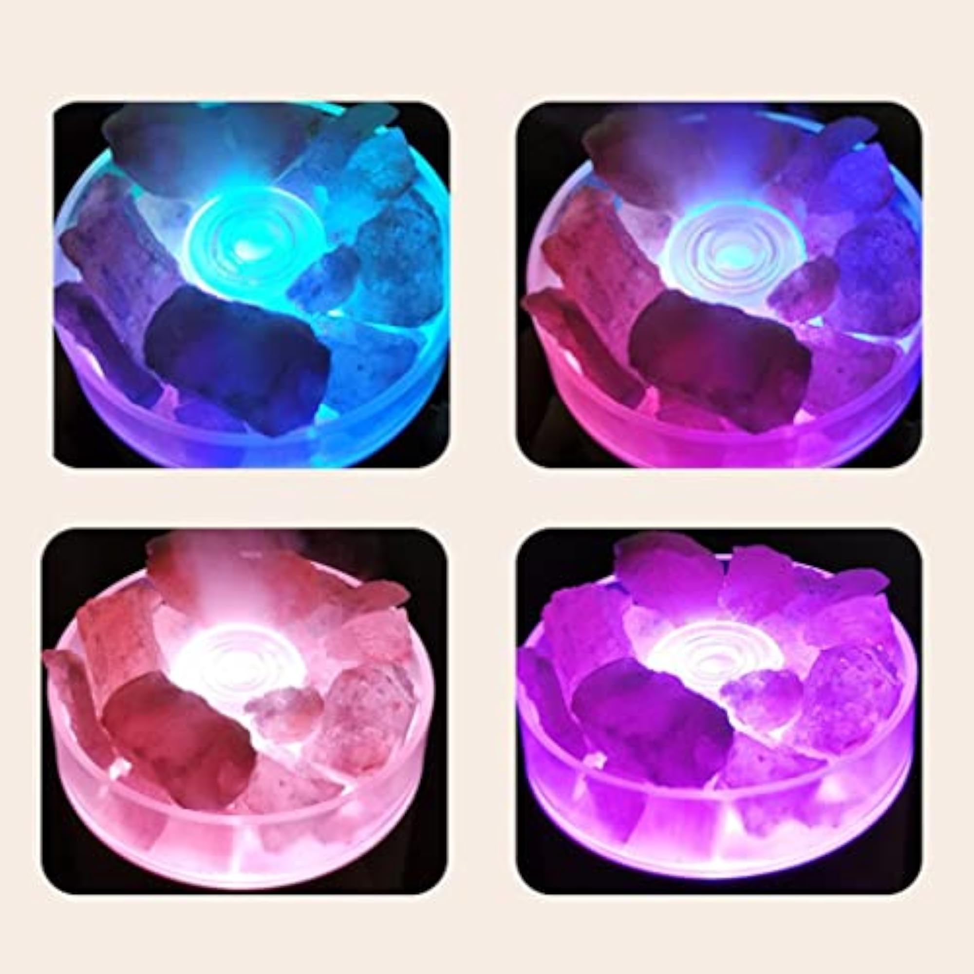 Himalayan Salt Lamp Diffuser Mist Humidifier