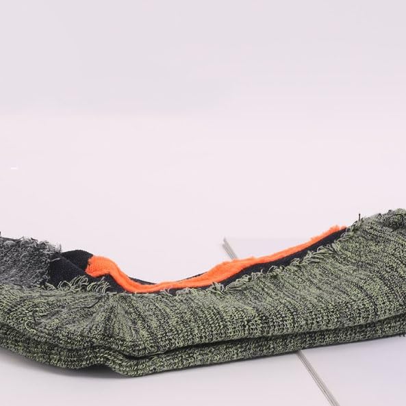 JSEIAJB Ski Socks, Outdoor Sports, Thickened Mountaineering Socks, Towel Bottom, Long Tube(Small)4