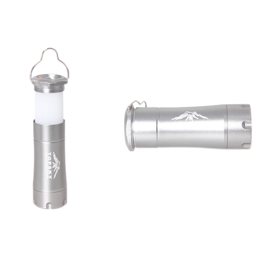 TOPSKY LED Portable Camping Lanterns Foldable Tent Umbrella Night Light Lamp Outdoor Sports Flashlight Camping Hiking Equipment Camping Lights Multi Colors