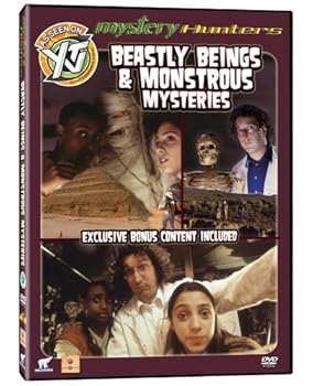 DVD Mystery Hunters: Beastly Being and Monstrous Mysteries Book