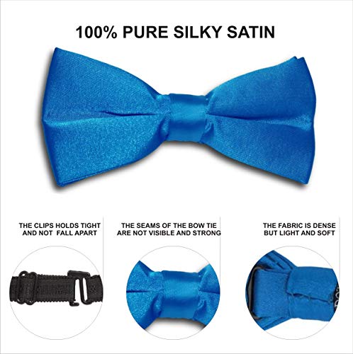 Image of Tuxedo Neck bow tie for Infants,Kids,Toddlers, Boys,Men - Hand sewn & Handcrafted