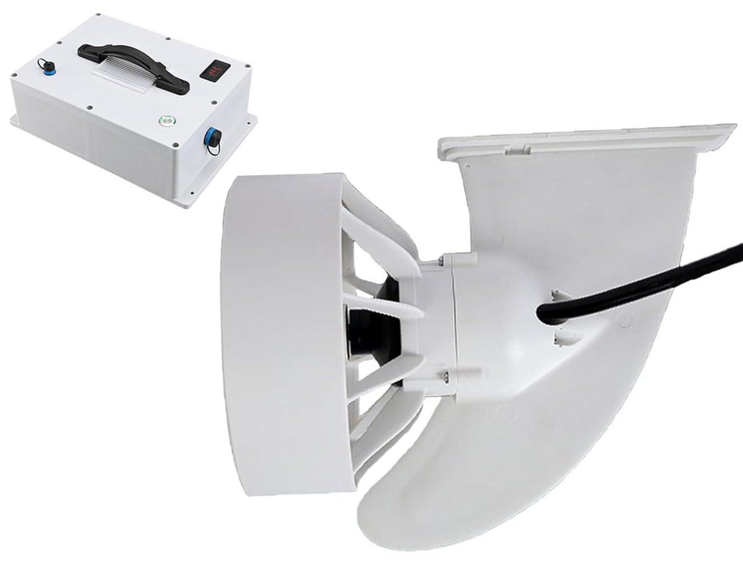 Aileron motorisé électrique pour planche de surf et paddle 24 V, ensemble de propulsion sous-marine avec moteur 380 W et télécommande,Sailing50Min