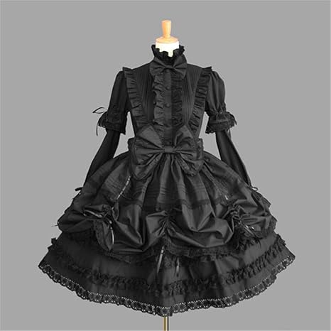 Amazon メイド服 膝丈 男性 コスプレ ドレス ロリータ メイド服 長袖 ワンピース 黒 姫系 喫茶店 男性 Bk Xl コスプレ 仮装 通販 Amazon メイド服 膝丈 男性 コスプレ ドレス ロリータ メイド服 長袖 ワンピース 黒 姫系 喫茶店 男性 Bk Xl コスプレ 仮装 通販