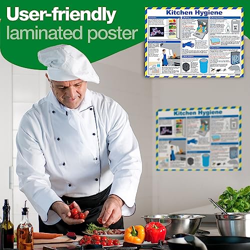 Image of Safety First Aid Laminated Kitchen Hygiene Poster