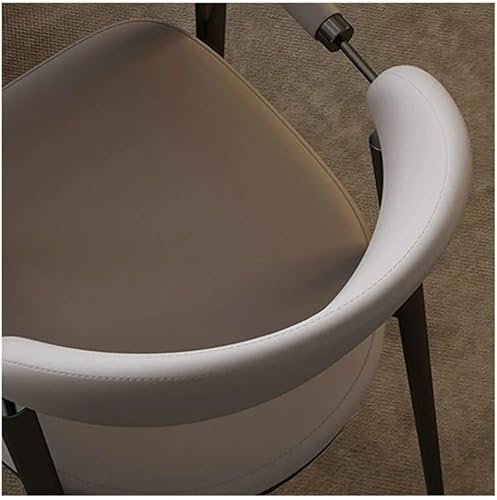 Miniatura 6 de Sillas de comedor, Modernas sillas de comedor de cuero sintético conjunto con brazos asientos de cocina,Sillas para comedor