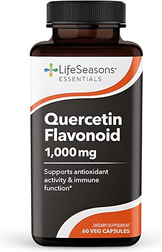LifeSeasons Essentials Quercetina Flavonoide - Apoya la actividad antioxidante y la función inmunológica - Aumenta la defensa contra las alergias