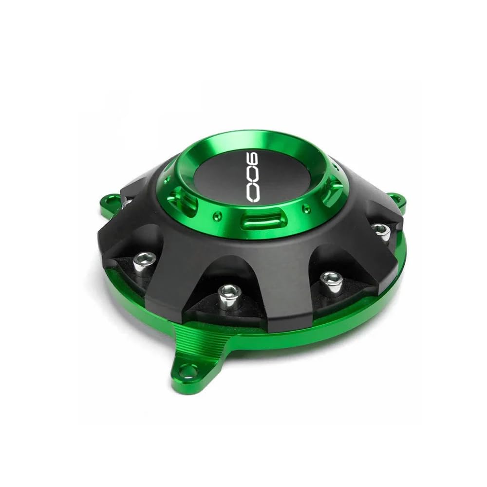 MOWOK Accesorios de Motocicleta para Kawasaki Z900 Z 900 SE 2017-2021 2022 2023 2024 Cubiertas de Motor Protectores Protector de Cubierta de estator Carter Deslizador anticaída (Verde)