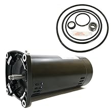 Puri Tech Replacement Motor Kit for Sta-Rite Dyna-Max 1.5HP MPEA6F-148L AO Smith USQ1152 with GO-KIT-47