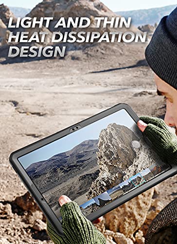 Supcase Unicorn Beetle Pro Series Case For Samsung Galaxy Tab S7 Fe 12.4 Inch (2021), Full-Body Rugged Heavy Duty Case With Built-In Screen Protector & S Pen Holder (Black) #TOP5