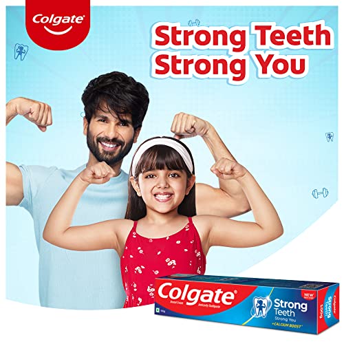 Image of Colgate Strong Teeth Cavity Protection Toothpaste, 500gm and Colgate Slim Soft Turmeric Toothbrush and Slim Soft Himalayan Salt Toothbrush (Pack of 6)