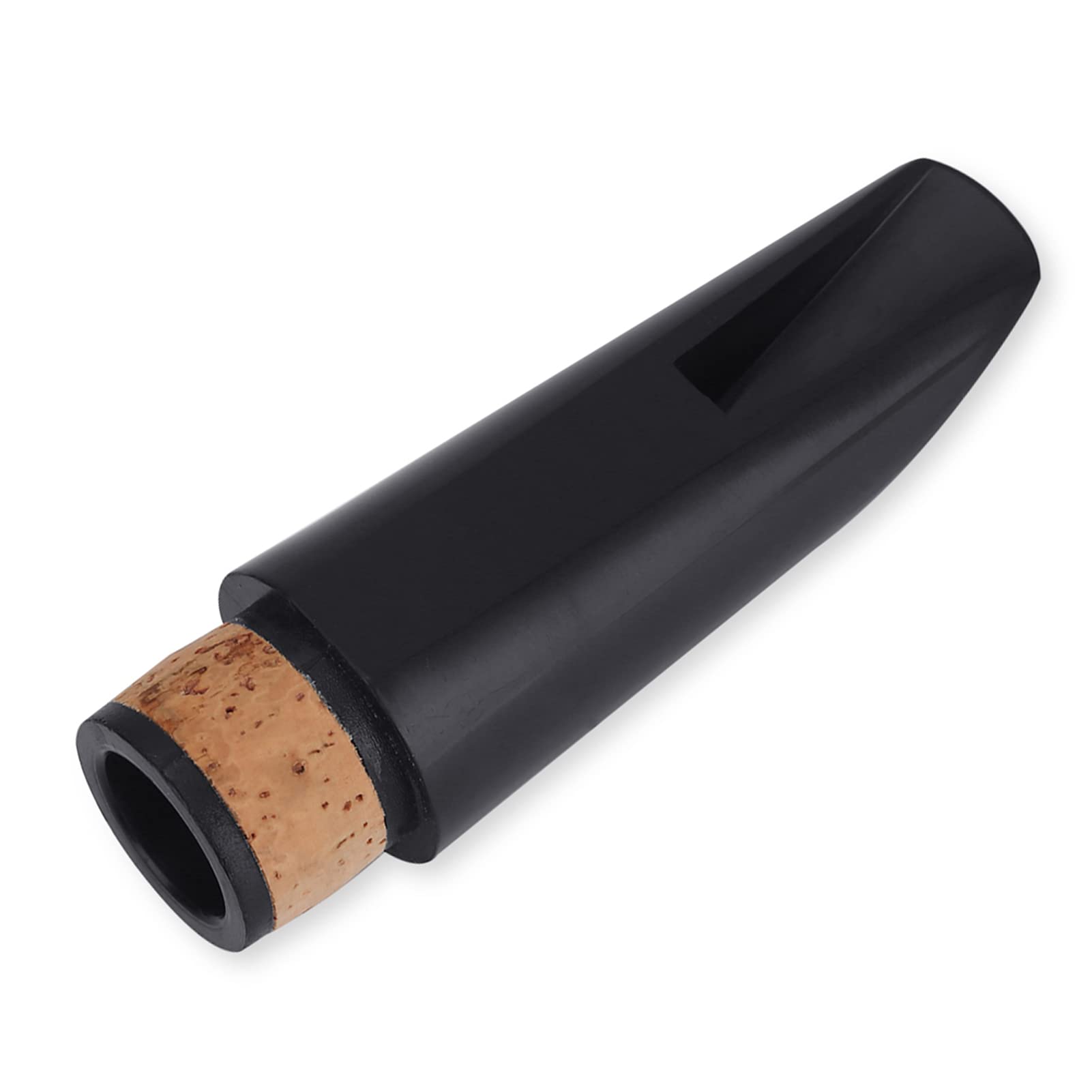 Professional ABS Cork Clarinet Mouthpiece - Black Instrument Accessory With Easy To Play, Blowing Design For Novice And Professional Enthusiasts