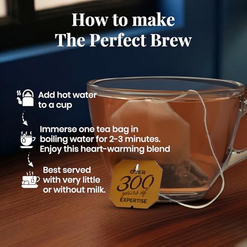 Image of Twinings Darjeeling Tea, 100 Teabags|Pack of 1| Premium Black Tea| Light Strength| From Darjeeling's Finest Estates| Light & Delicate Flavour| Handpicked Leaves| Enjoy a Hot Cup of Tea