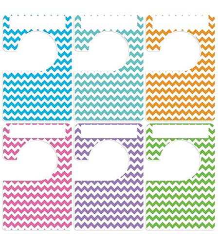 Closet Doodles 6 clothing dividers chevron adult or baby