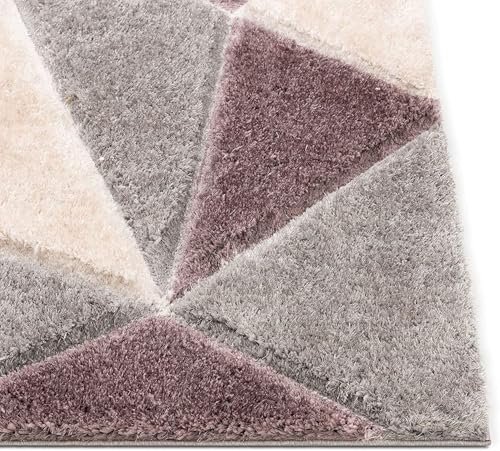 Image of Modern Fluffy Silky Micro Fiber Polyster Carpet /Runner for Bedroom, Study Room, Playing Room, Guest Room ETC 18x48 Inch- C-16