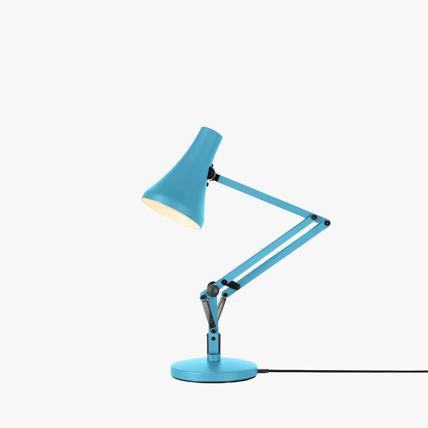 Anglepoise Type 90 Mini Mini Desk Lamp - Turquoise Blue Desk Lamps Anglepoise