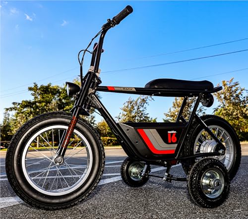 Image of Hardline Products USA Wheels for Tots Training wheels for Razor Rambler 12 & 16 24v-36v Electric Minibike - 1602-UT-Rambler