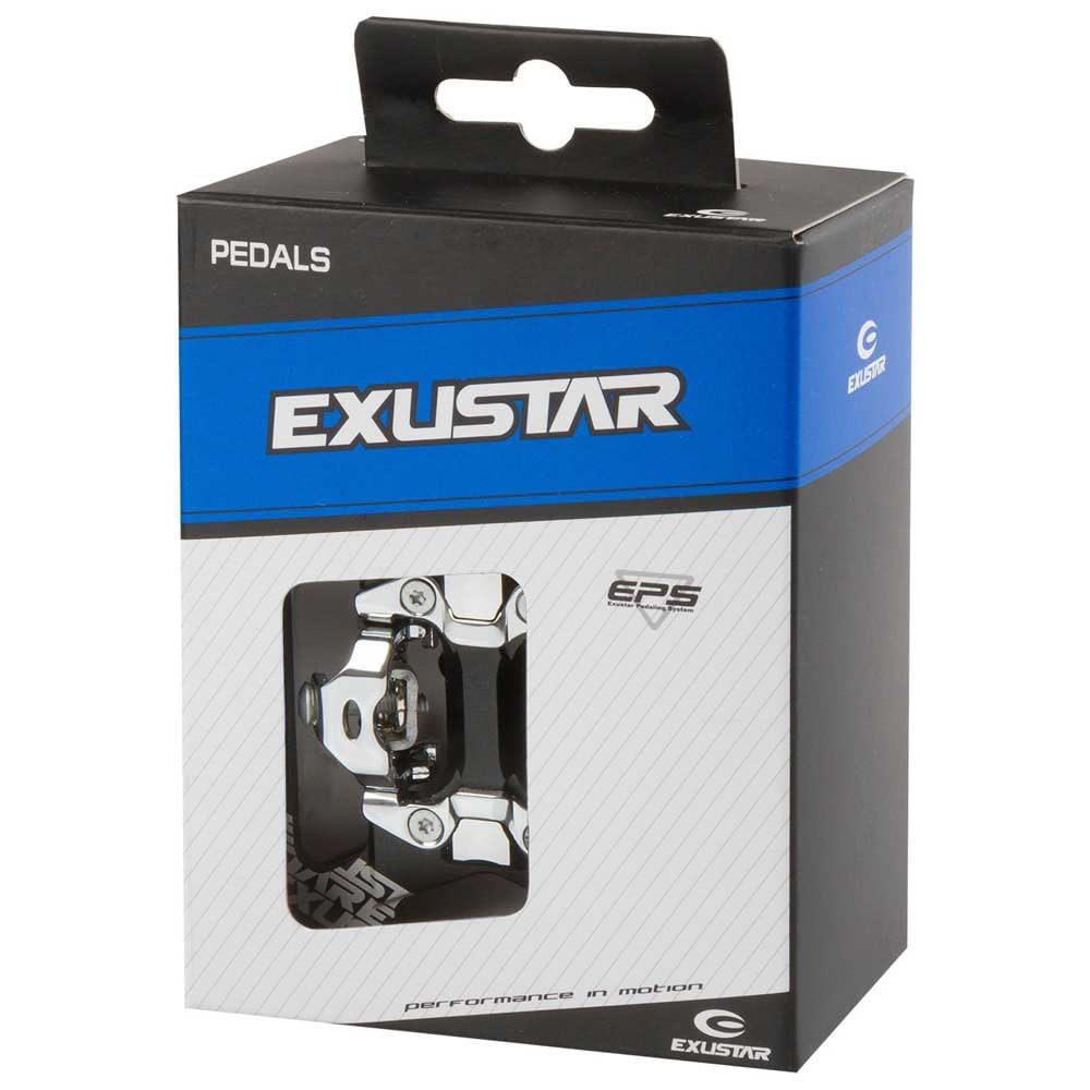 Exustar E-PM827 Alu Fahrrad-Pedale (Shimano SPD kompatibel) // MTB/Trekking