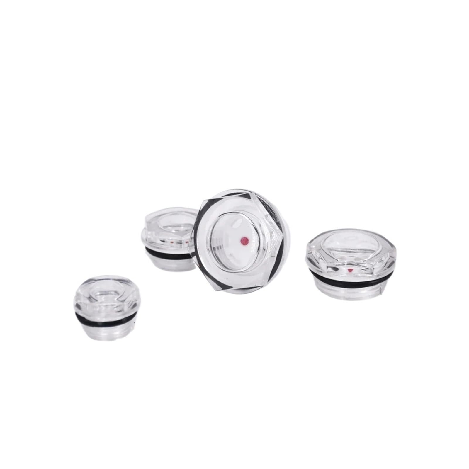 Kcdfdvjfbm Men's One Color 5Pc M60x2mm Metric Oil Level Sight Glass Window Hex Head For Air Compressor Gearbox